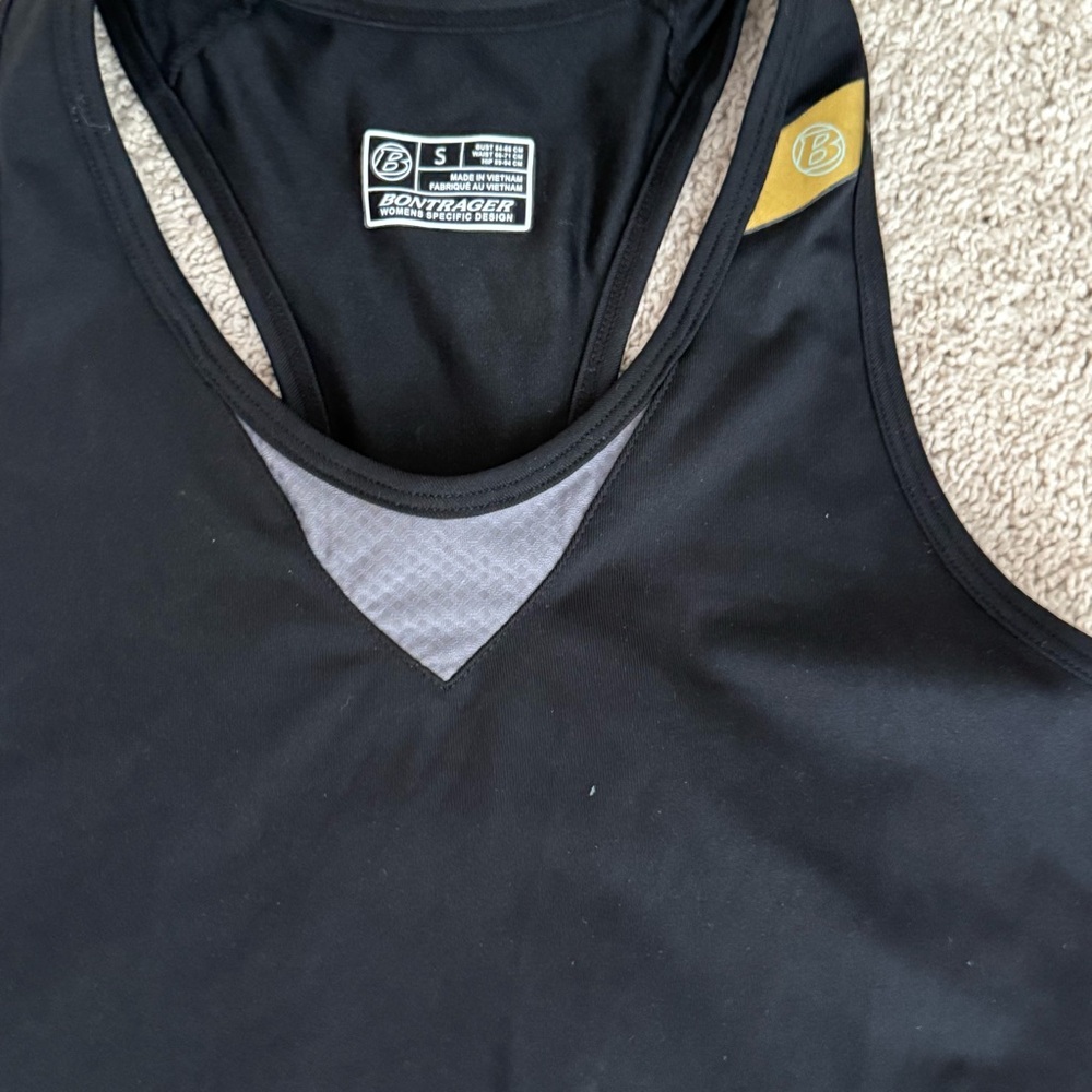 Bontrager Cadence Cycling Bike Jersey Racerback Tank Top Pockets Women's S Vent - Picture 5 of 8